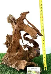 Malaysian Driftwood for Aquarium Fish Tank Reptile Natural Pet Safe XXL 22x18x14