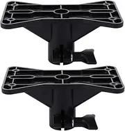 Heavy Duty Tripod Stand for Speakers Durable Mounting Bracket Insert for Home Theater Sports Bar Patio Load Capacity Up to Black Speaker Stand