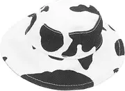 Mipcase Cotton Dog Hat for Parties Adjustable Cow Pattern Pet Hat for Dogs and Cats for Cosplay Festivals Photo Shoots and Birthdays Comfortable Puppy Accessory