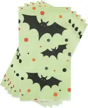 C.R. Gibson TW8-24070 Batty Night Disposable Paper Guest Towel and Dinner Napkin