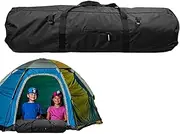 [Generic] Extra Large Duffle Bags - Waterproof Travel Tent Bag | Duffel Bags for Traveling, Folding Tent Storage Carry Bag,Portable Zippered Tent Bag Foldable with Double Handle Design for Tent Bags Gear Bags,