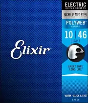 Elixir Light Electric Guitar Strings .010 to .046 Nickel Plated Steel Coated