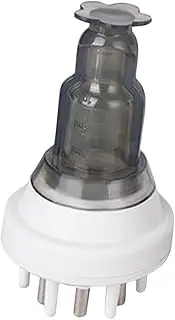 Levemolo Hair Growth Tools Scalp Applicator Transparent Hair Oil Bottle Applicator with Scalp Massager for Even Treatment Durable Material Convenient for Travel Home Use