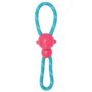 Zippypaws Ropetugz Monkey Pink