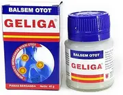 Geliga Muscular Balm Ointment Balsem Otot, 40 Gram (Pack of 8)
