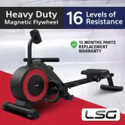 Genuine LSG 16 Levels Magnetic Rowing Machine GR-02 Cardio Workout Rower