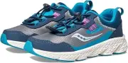 Saucony Wind Shield 3.0 SK167279 Sneakers Kids US 2.5 Blue Athletic Shoes ZPO984