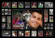 New Cristiano Ronaldo Signed Limited Edition Memorabilia Framed