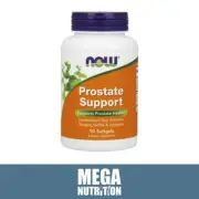 NOW Foods Prostate Support 90 Softgels Saw Palmetto, Stinging Nettle Lycopene