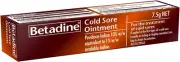 Betadine Cold Sore Ointment Cream, Treatment of Cold Sores, Apply at First Si...