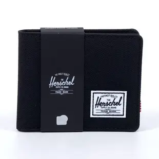 Herschel Roy Bi-Fold Wallet 全黑 黑色 RFID 防盜 帆布 皮夾 短夾 男生 錢包 現貨