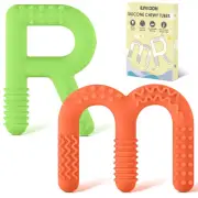 Sensory Chew Toys for Autistic Children, 2 Pack Silicone Chewy Tube Oral Motor T