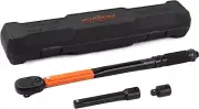HORUSDY 3-Piece Ratchet Click Torque Wrench Set,