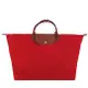 LONGCHAMP LE PLIAGE短把手提旅行袋(L 紅)