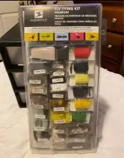 Superfly Premium Fly Tying Kit NEW not Beginners Kit.