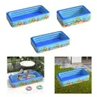 Inflatable Pool for Kids Kiddie Pool Water Game Play Center Thickened Portable