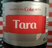 Share A Coke With Tara 2018 Limited Edition Diet Coca Cola Bottle