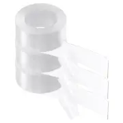 3pcs Double Sided Nano Tape 10FT x 1.2" x 0.04" Clear Adhesive Mounting Tapes
