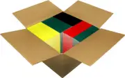 (10) 12BC07 12" or 7" Record LP Cardboard Shipping Boxes Mailer Storage Box NEW