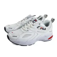 在飛比找momo購物網優惠-【FILA】FILA 運動鞋 男鞋 白色 1-J907X-1