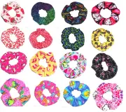 Hair Scrunchie Licensed Print Fabric Scrunchies by Sherry
