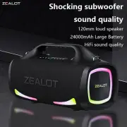 100w wireless loud stereo outdoor portable waterproof bluetooth speaker