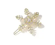 H36 4PCS Golden Girls Snowflake Word Bangs Clip Jewelry Headwear Styling Tools for Decorative Party Wedding