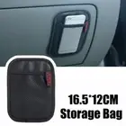 1x Auto Car Mesh Net Storage Bag Phone Holder Organizer Pouch Accessories Black