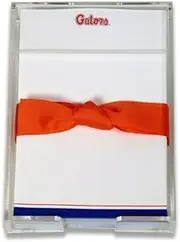 Florida Gators Acrylic Note Set Script