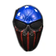3 Pcs Halloween Cosplay Party Full Face Airsoft Captain Skull Mask