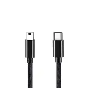 Multiple Length Type-C to Mini USB Charging Cable Cord Support Data Transmission