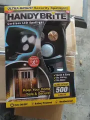 Handy Brite 500 Lumens Cordless MotionActivated Sensor LED Spotlight