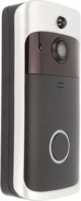 Cryfokt Video Doorbell, Smart WiFi Camera with Night Vision, 720P 140° Lens