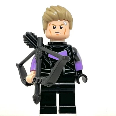 Lego Disney Marvel Series 2 ~ Hawkeye w/ Bow & Arrow Minifigure Minifig - NEW