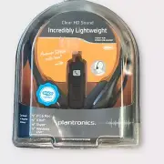 Plantronics Incredibly Lightweight Headset Clear HD Sound USB PC&Mac iChat Skype
