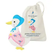 Beatrix Potter Peter Rabbit Jemima Puddle-Duck Wooden Puzzle