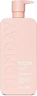 [MONDAY Haircare] Moisture Shampoo for Dry, Coarse, Stressed, Coily & Curly Hair, Made from Coconut Oil, Rice Protein, Shea Butter, & Vitamin E, 798ml