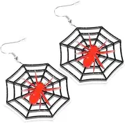 [CATIEBYE] Spider Web Earrings Creative Halloween Jewelry for Women Jewelshop Exclusive