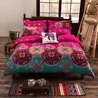 Mandala Quilt Duvet Doona Cover Set Single/Double/Queen/Super King Size Bed New