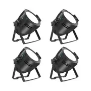 BETOPPER Stage Lights 4 Pack, DJ Lights with Stand 200W COB LED Par Lights Wa...