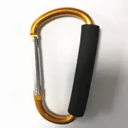 2Pcs Generic Pram Pushchair Shopping Bag Hook Carabiner Large Buggy Mummy Clip E