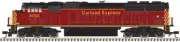 40005212 N Atlas EMD SD60M with Ditch Lights Carload Express 6002