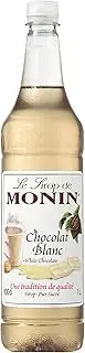 Monin Syrup White Chocolate 1L Pet NEW