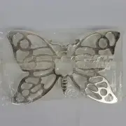 Leonard The Butterfly Tarnish Resistant Silver Plated Trivet Hook Made In Italy