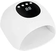 Nail Lamp,LED Professional Nail Dryer LED Nail Lamp with 3 Timer Setting,Professional Nail Art Tools with Automatic Sensor,Memory and Pause Timer Function(White)