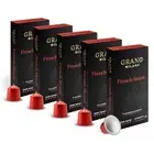 French Roast - 50 Aluminium Espresso Pods Compatible with Nespresso Original ...