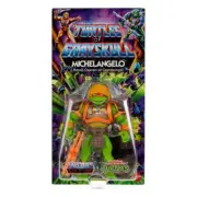MOTU X TMNT Origins Michelangelo Turtles of Grayskull Wave 3 Figure