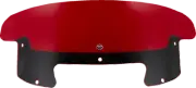 KLOCK WERKS Kolor Flare* Windshield - 8" - Red - KWW-04-0622