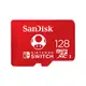 SanDisk Nintendo Switch 專用 microSDXC UHS-I(U3)128GB記憶卡(公司貨)【愛買】