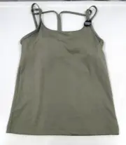 PINK Victoria’s Secret Army Green XSmall Shelf Cami Tank Top VS